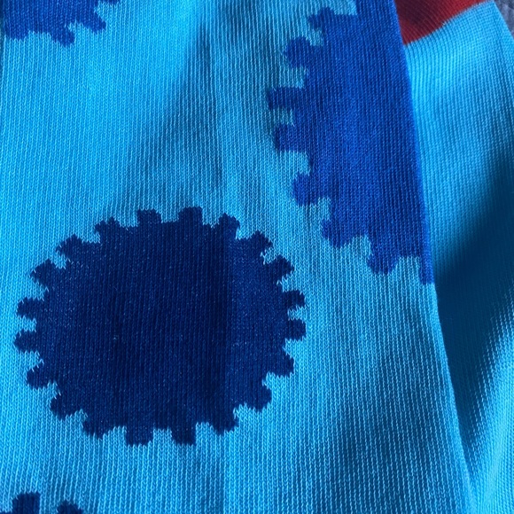 NWT Soxfords Men's Novelty Pima Socks “Cogsworth” Men's 8-12 Women's 10+ - Picture 7 of 7